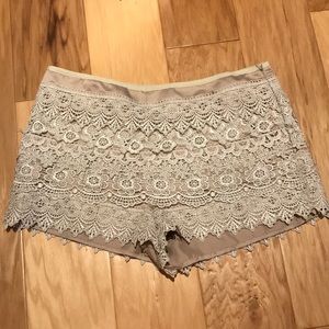Sans souci lace shorts